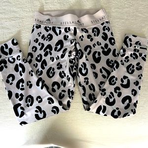 Adidas Stella Sport Chetah leggings size S